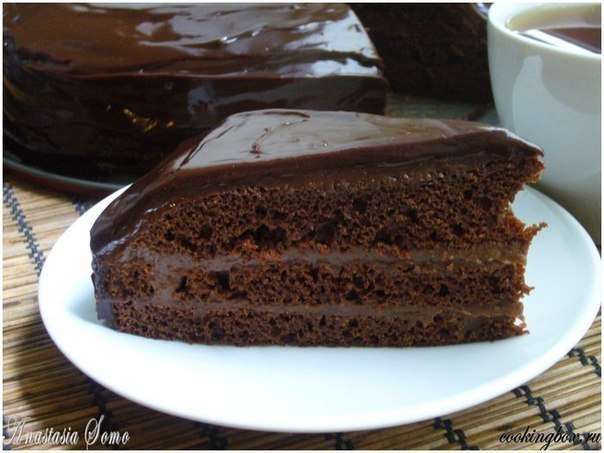 Быстрый шоколадный торт. 