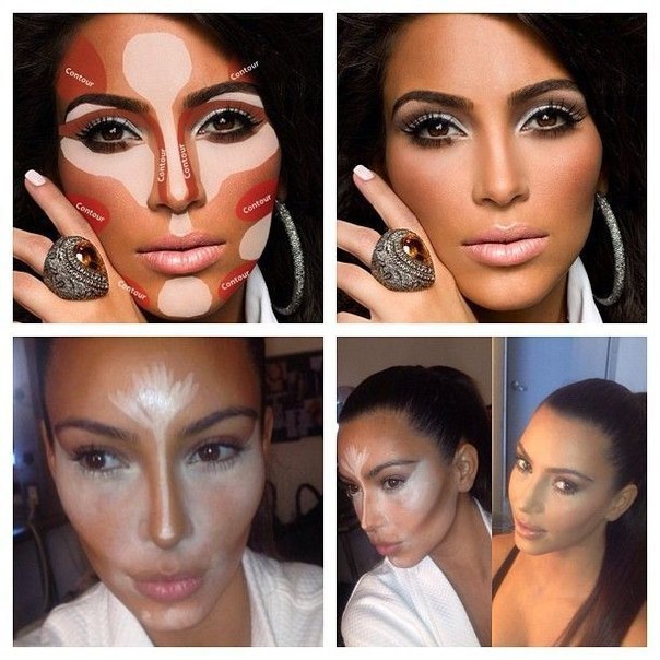 Секрет макияжа Ким Кардашьян