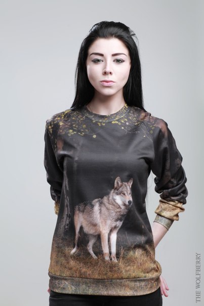 Тренд этого сезона - EcoSweatShirts! Open Your Animal Side! Полный каталог на сайте thewolfberry.ru