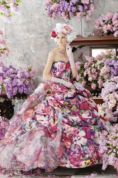 Stella de Libero Color Wedding Dresses