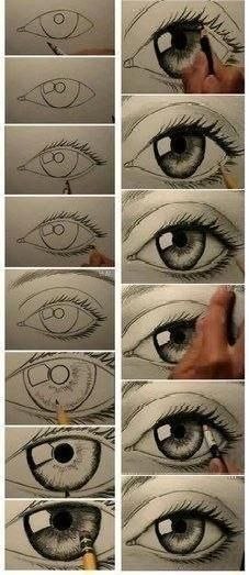 Вы умеете рисовать глаза?
