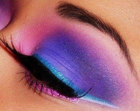 Идеи макияжа в фиолетовом цвете