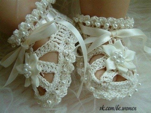 Туфельки для маленькой невесты)