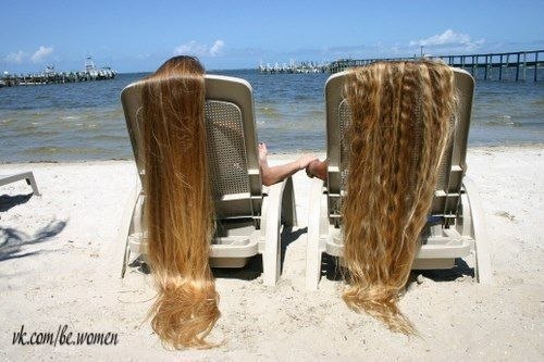 Красивые волосы – никогда не помеха!