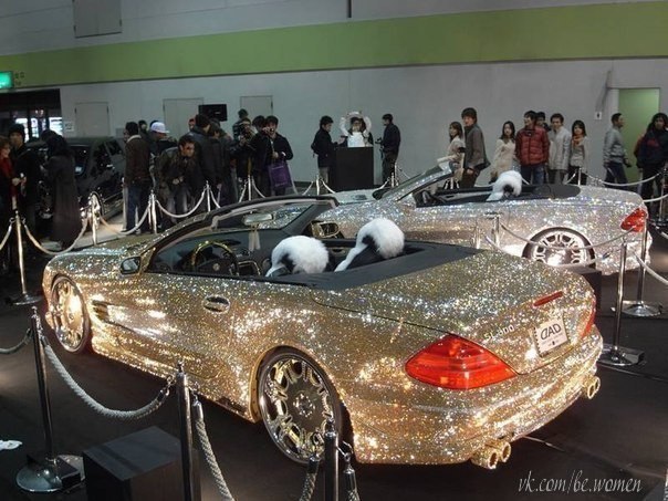 Бриллиантовый Mercedes пока что самый дорогой в мире не считая меня ;)