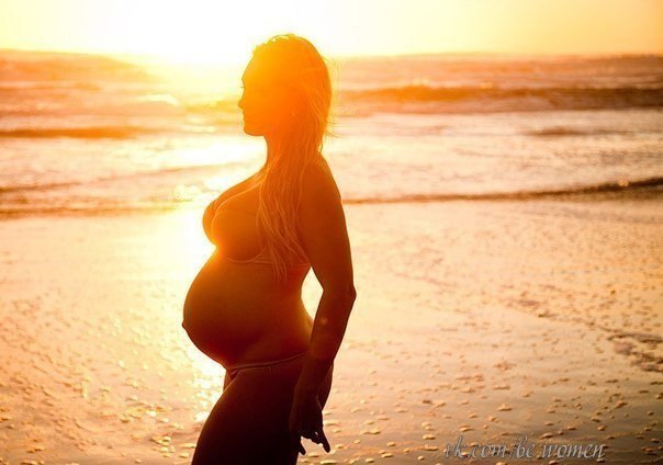 Как же все таки красива беременная девушка!