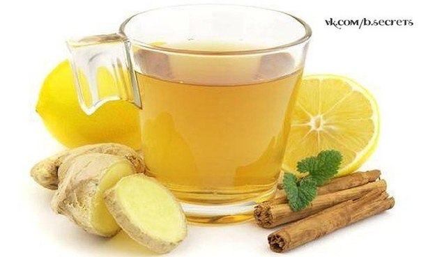 3 рецепта имбирного чая для похудения